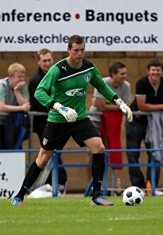 Images Dated 14th July 2012: Coventry City FC vs Hinckley United: Chris Dunn in Action - Pre-Season Friendly at De Montfort Park