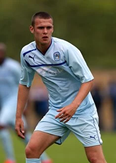 Images Dated 14th July 2012: Coventry City FC's Billy Daniels in Pre-Season Action Against Hinckley United at De Montfort Park