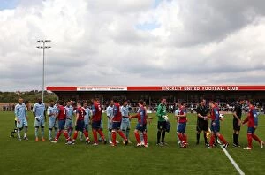 Images Dated 14th July 2012: Coventry City and Hinckley United: A Pre-Season Friendly Unity