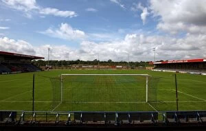 Images Dated 14th July 2012: Coventry City at Hinckley United's De Montfort Park: Pre-Season Friendly