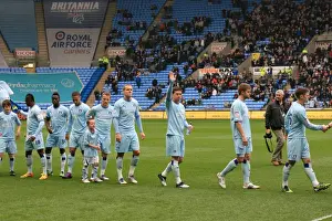 Images Dated 2012 April: Coventry City Players Wave to Fans Before Npower Championship Match vs