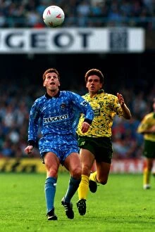 1990s Collection: Coventry City v Norwich City