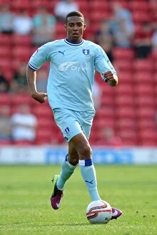 Images Dated 1st October 2011: Coventry City vs Barnsley: Cyrus Christie at Oakwell Stadium - Npower Championship (10-01-2011)