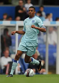 Images Dated 2011 August: Coventry City vs Birmingham City: Cyrus Christie in Action - Npower Championship Match