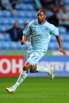 Images Dated 2011 September: Coventry City vs Blackpool: Clive Platt Scores at Ricoh Arena - Npower Championship 2011-2012