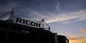 Images Dated 27th September 2011: Coventry City vs Blackpool: Npower Championship Showdown at Ricoh Arena