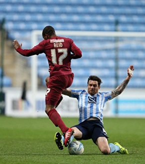 Coventry City vs Bradford City: Clash between Vincelot and Reid at Ricoh Arena