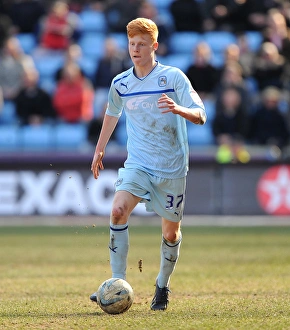 Coventry City vs Brentford: Ryan Haynes in Action during Npower League One Match at Ricoh Arena