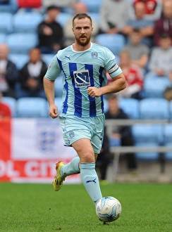 Coventry City vs. Bristol City: Andrew Webster in Action during Sky Bet League One Match at Ricoh Arena