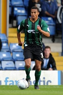Images Dated 9th August 2011: Coventry City vs Bury in Carling Cup Round 1: Cyrus Christie at Gigg Lane (September 8, 2011)