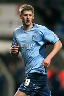 Images Dated 2010 March: Coventry City vs Cardiff City: Jonathan Stead Scores at Ricoh Arena - Championship Match (16-03-2010)