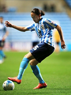 Coventry City vs Colchester United: Jodi Jones at Ricoh Arena
