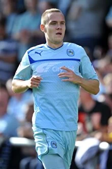 Crewe Alexandra v Coventry City : Gresty Road : 01-09-2012 Collection: Coventry City vs Crewe Alexandra: Npower League One Showdown - Chris Hussey in Action