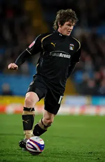 Images Dated 2009 April: Coventry City vs Crystal Palace in the Championship: Aron Gunnarsson at Selhurst Park (07-04-2009)