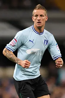 Images Dated 2011 September: Coventry City vs Derby County: Carl Baker's Epic Showdown in Championship Clash (Sept 2011)