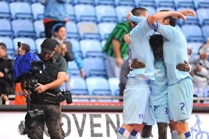Images Dated 10th September 2011: Coventry City vs Derby County: Npower Championship Clash at Ricoh Arena