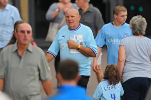 Fan Prints: Coventry City vs Derby County: A Sea of Supporters at Ricoh Arena
