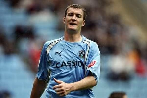 Images Dated 18th August 2007: Coventry City vs Hull City: Kevin Kyle at Ricoh Arena - Championship Clash (18-08-2007)