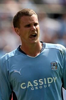 Images Dated 9th August 2009: Coventry City vs Ipswich Town: Ben Turner at Ricoh Arena - Championship Clash (09-08-2009)