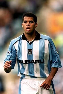 Images Dated 19th August 2000: Coventry City vs Middlesbrough: Marcus Hall in Action (Premier League, 19-08-2000)