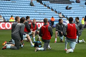 Images Dated 2012 January: Coventry City vs Middlesbrough: Warm-Up at Ricoh Arena - Npower Championship (21-01-2012)