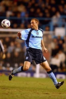 Images Dated 12th April 2002: Coventry City vs Millwall: Horacio Carbonari in Action (Nationwide League Division One - 12-04-2002)