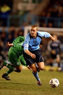 Images Dated 12th April 2002: Coventry City vs Millwall: John Eustace in Action (Nationwide League Division One - 12-04-2002)