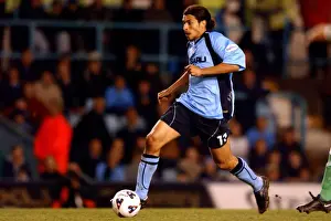 Images Dated 2002: Coventry City vs Millwall: Youssef Chippo in Action (Division One, 12-04-2002)