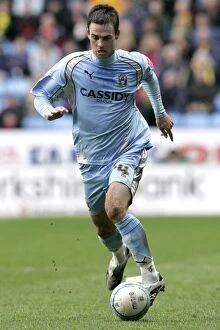 Images Dated 8th March 2008: Coventry City vs Norwich City: Daniel Fox's Championship Showdown (08-03-2008)