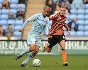 Images Dated 20th October 2012: Coventry City vs Notts County: Clash at Ricoh Arena - Football League One (20-10-2012)