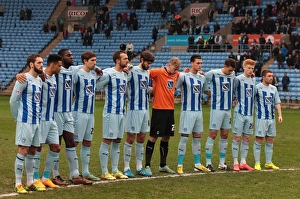 Images Dated 2014 November: Coventry City vs Notts County: Pre-Match Minute of Silence - Sky Bet League One
