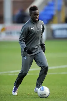 Images Dated 2011 December: Coventry City vs. Peterborough United: Championship Battle - Gael Bigirimana in Action (December 2011)