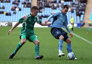 Coventry City vs. Peterborough United: Championship Clash at Ricoh Arena - McIndoe vs. Coutts (December 2009)