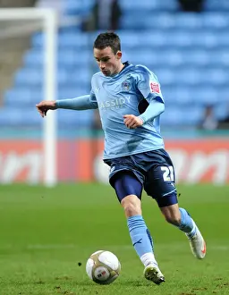 Images Dated 2010: Coventry City vs Portsmouth: FA Cup Battle - Michael McIndoe at Ricoh Arena (January 12)