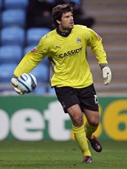 31-10-2009 v Reading Collection: Coventry City vs Reading, Championship 2009: Dimitrios Konstantopoulos in Action at Ricoh Arena