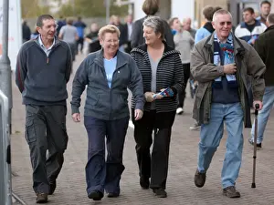 Fan Prints: Coventry City vs Reading, Championship: Fans Gather at Ricoh Arena