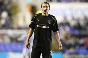 Images Dated 2008: Coventry City vs. Reading: Guillaume Beuzelin in Action (Championship Clash at Madejski Stadium)