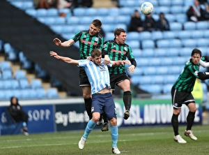 Coventry City vs Rochdale: Jack Stephens and Grant Holt's Intense Face-Off at Ricoh Arena (Sky Bet League One)