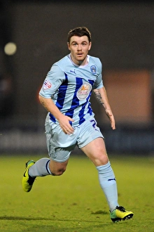 Images Dated 2013 November: Coventry City vs Rotherham United: John Fleck in Action (November 2013, Sixfields Stadium)