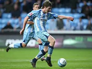Images Dated 2008: Coventry City vs Southampton: Aron Gunnarsson at Ricoh Arena - Coca-Cola Football Championship (2008)