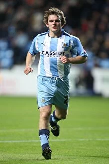 Images Dated 4th October 2008: Coventry City vs Southampton: Jay Tabb in Action at the Ricoh Arena - Coca-Cola Football