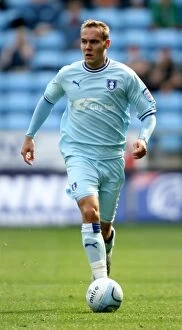 Images Dated 20th August 2011: Coventry City vs. Watford: Clash at Ricoh Arena - Npower Championship (20-08-2011)