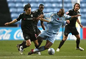 Images Dated 2007 November: Coventry City vs. West Bromwich Albion: Clash in the Championship - Dele Adebola vs