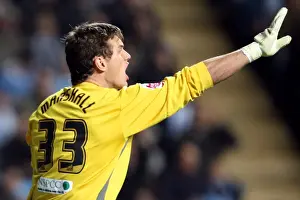 Coventry City vs. West Ham United in Carling Cup: A Showdown at Ricoh Arena - Andy Marshall, Coventry City's Guardian in Goal (October 30, 2007)