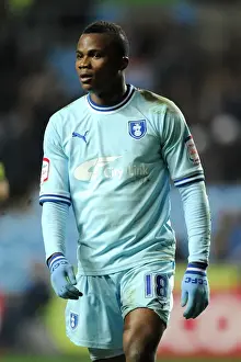 14-02-2012 V Leeds United, Ricoh Arena Prints: Coventry City's Alex Nimely Scores Game-Winning Goal Against Leeds United at Ricoh Arena (February 14)