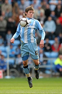 Coventry City's Aron Gunnarsson in FA Cup Sixth Round: Coventry City vs. Chelsea (March 7, 2009) - Ricoh Arena
