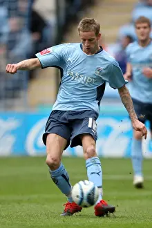 Images Dated 2010 April: Coventry City's Carl Baker Shines: Epic Championship Showdown vs