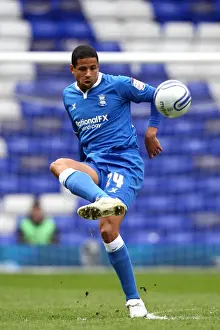 Coventry City's Curtis Davies Faces Off Against Birmingham City and Bristol City in Intense Npower Championship Clash at Ashton Gate (09-04-2012)