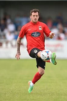 Pre Season Friendly - Nuneaton Town v Coventry City - Liberty Way Collection: Coventry City's Danny Swanson in Pre-Season Action Against Nuneaton Town at Liberty Way