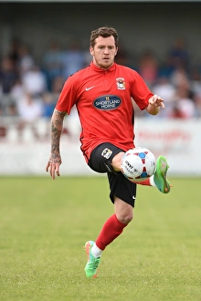 Coventry City's Danny Swanson in Pre-Season Action Against Nuneaton Town at Liberty Way